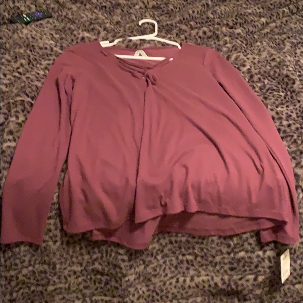 Purple long sleeve